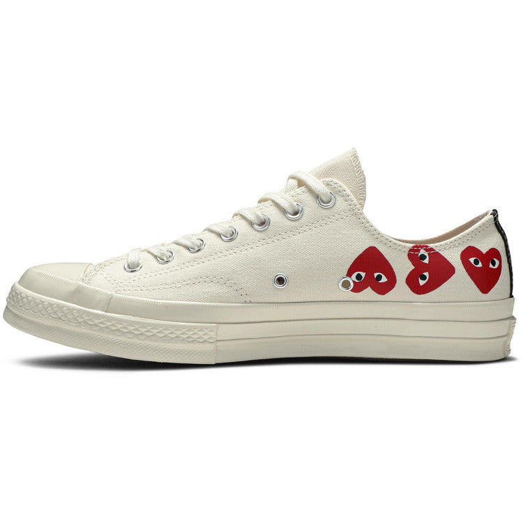 Chuck Taylor All-Star 70s Ox Play Multi-Heart White