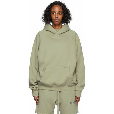 FEAR OF GOD ESSENTIALS Pullover Hoodie in Pistachio (SS21)
