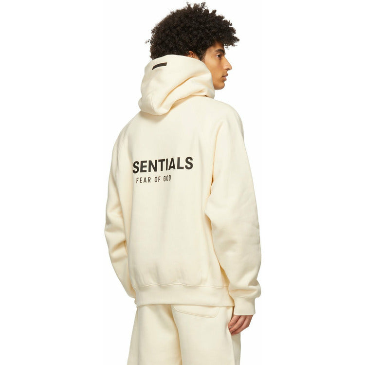 FEAR OF GOD ESSENTIALS Pullover Hoodie in Buttercream (2021)