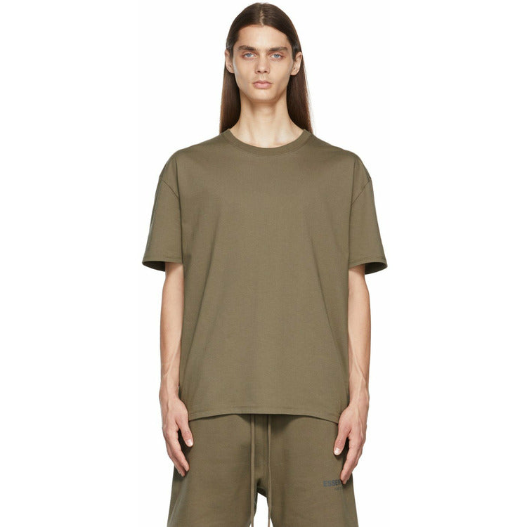 FEAR OF GOD ESSENTIALS Jersey Tee in Harvest (SS21)